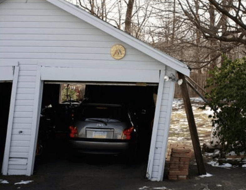 Leaning garage what to do? a•bode consulting
